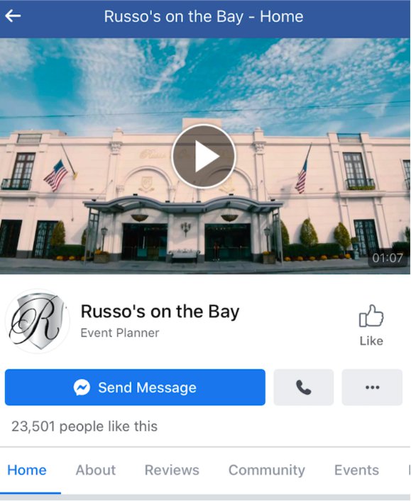 Russo's facebook page